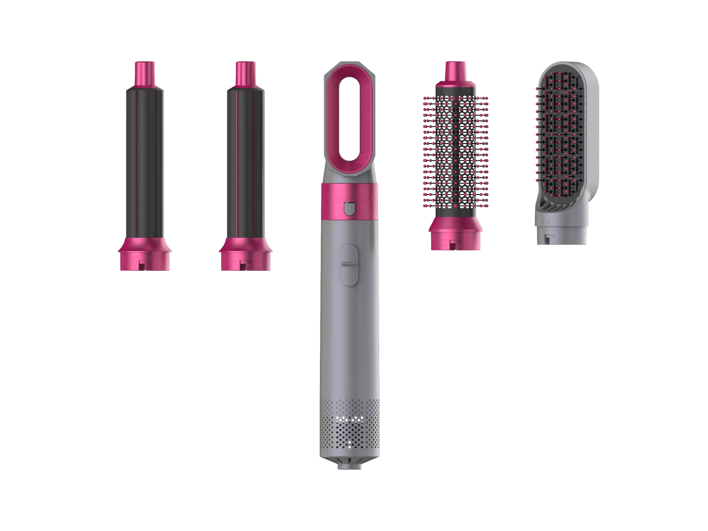 5 in 1  Low Noise Hair Styler