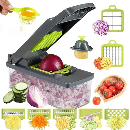 16pcs/Set Vegetable Chopper