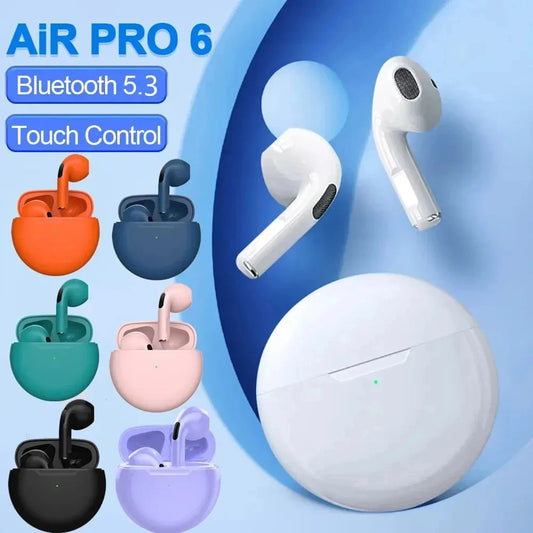 Original Air Pro 6 TWS Wireless Bluetooth Headset