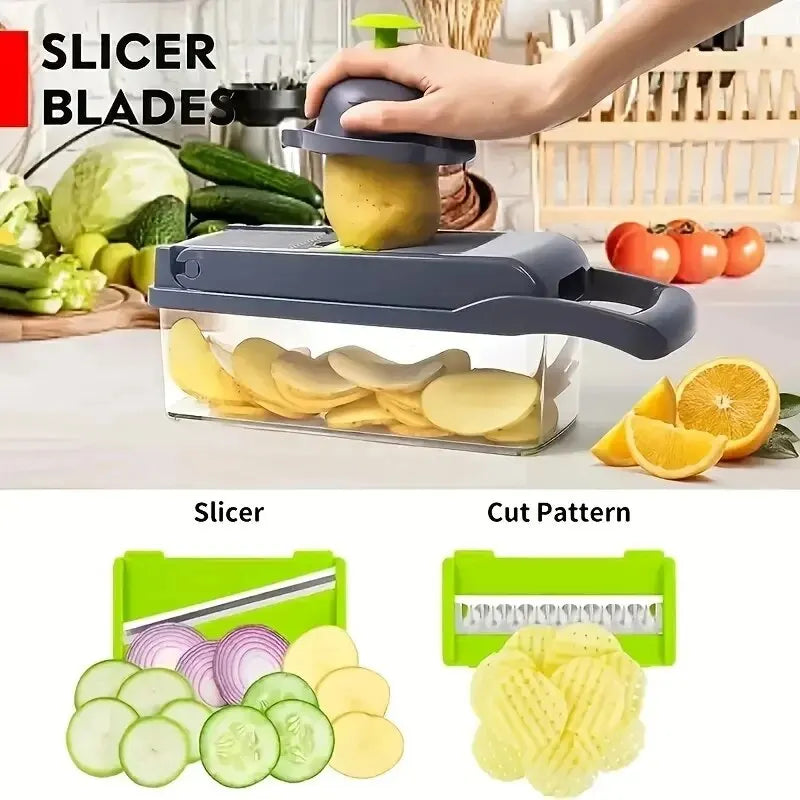 16pcs/Set Vegetable Chopper